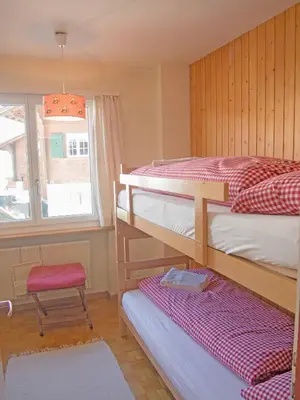 Ein Bett oder Betten in einem Zimmer der Unterkunft Ferienwohnung Bim Stei