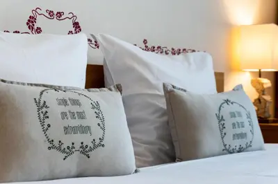 Ein Bett oder Betten in einem Zimmer der Unterkunft Jessica 2