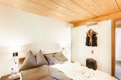 Ein Sitzbereich in der Unterkunft Chalet Hinter Dem Rot Stei