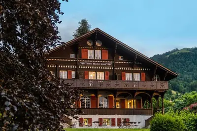 Naturlandschaft in der Nähe des Hostels