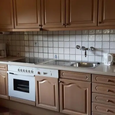 Küche/Küchenzeile in der Unterkunft Chalet Blettner