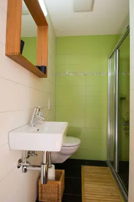 Ein Badezimmer in der Unterkunft Ferienwohnung Gartenweg