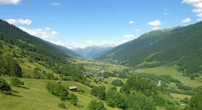 Naturlandschaft in der Nähe der Ferienwohnung
