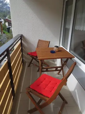 Ein Balkon oder eine Terrasse in der Unterkunft Haus Sonnheim