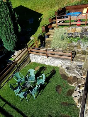 Ein Garten an der Unterkunft Hotel Sterne