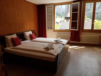 Ein Bett oder Betten in einem Zimmer der Unterkunft Angie's Apartments