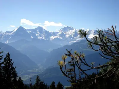 Naturlandschaft in der Nähe der Ferienwohnung