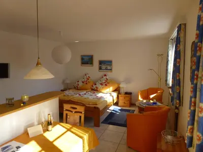 Ein Bett oder Betten in einem Zimmer der Unterkunft Haus Abendberg
