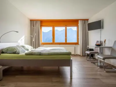 Ein Bett oder Betten in einem Zimmer der Unterkunft Apartment Zurschmitten 11 2- UG Süd by Interhome