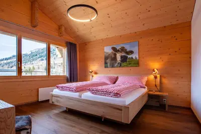 Ein Bett oder Betten in einem Zimmer der Unterkunft Pearl OG