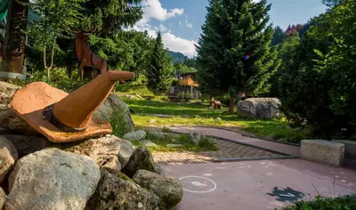 Naturlandschaft in der Nähe der Ferienwohnung