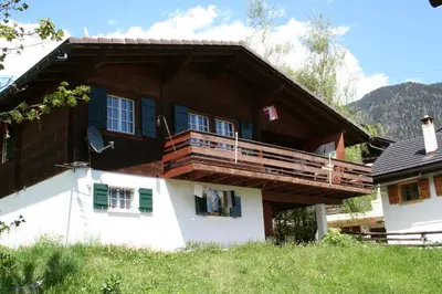 Naturlandschaft in der Nähe des Chalets