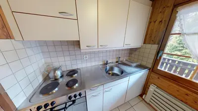 Küche/Küchenzeile in der Unterkunft Susy
