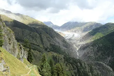 Naturlandschaft in der Nähe des Chalets