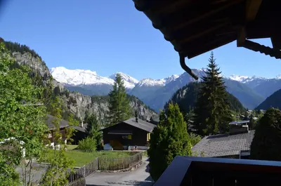 Naturlandschaft in der Nähe des Chalets