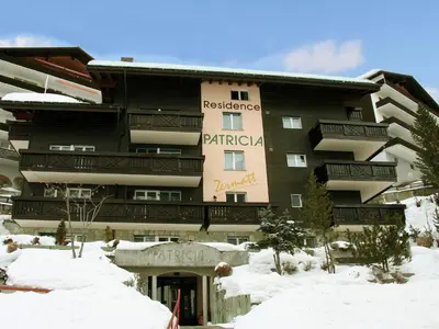 Das Gebäude in dem sich das Aparthotel befindet