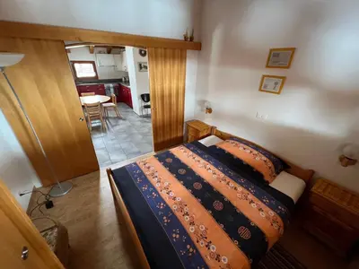 Ein Bett oder Betten in einem Zimmer der Unterkunft Angela