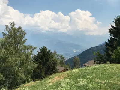 Naturlandschaft in der Nähe des Chalets