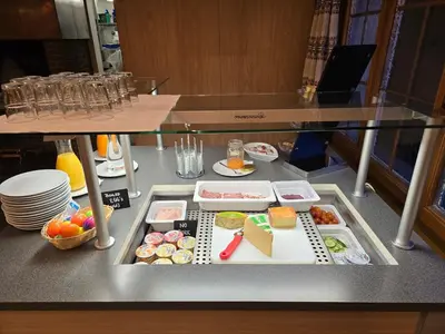 Essen im Hotel oder in der Nähe