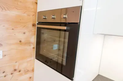 Küche/Küchenzeile in der Unterkunft Haus Miranda Grächen