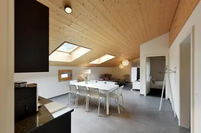 Ein Sitzbereich in der Unterkunft Luna Elk Home