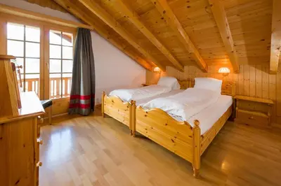 Ein Bett oder Betten in einem Zimmer der Unterkunft Spieliweida