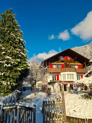 Adventure Guesthouse Interlaken im Winter