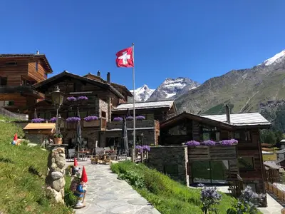 Naturlandschaft in der Nähe des Bed & Breakfasts