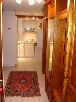 Küche/Küchenzeile in der Unterkunft Apartment Weisshorn