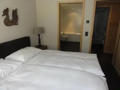 Ein Bett oder Betten in einem Zimmer der Unterkunft Apartment Caspar