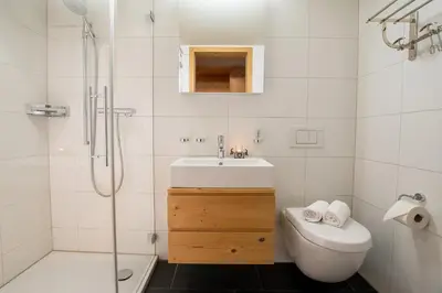 Ein Badezimmer in der Unterkunft Apartment Caspar