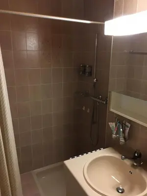 Ein Badezimmer in der Unterkunft Chalet Orchis