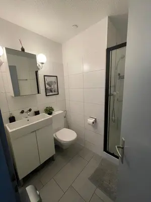 Ein Badezimmer in der Unterkunft 4P Apartment