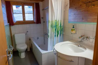 Ein Badezimmer in der Unterkunft Chalet Elisabeth