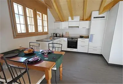Küche/Küchenzeile in der Unterkunft Charming Penthouse