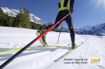 Skifahren im Hotel oder in der Nähe