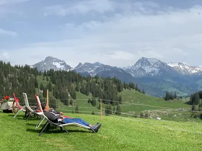 Naturlandschaft in der Nähe der Pension