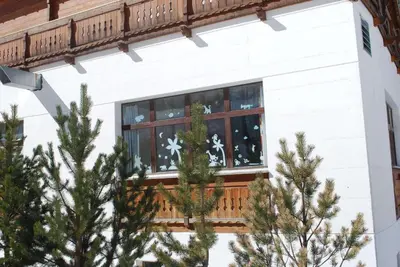 Ein Balkon oder eine Terrasse in der Unterkunft Appartement Flora