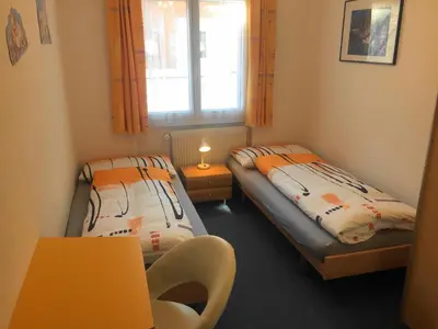Ein Bett oder Betten in einem Zimmer der Unterkunft Domblick Apartments