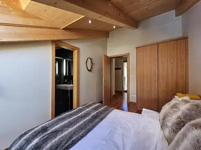 Ein Bett oder Betten in einem Zimmer der Unterkunft Aramis Penthouse