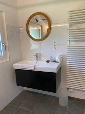 Ein Badezimmer in der Unterkunft Chalet Victoria