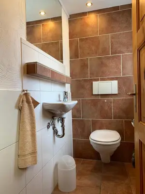 Ein Badezimmer in der Unterkunft Chalet Victoria