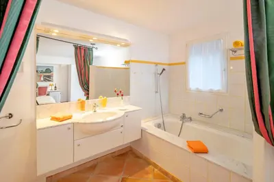 Ein Badezimmer in der Unterkunft Hotel al Ponte Antico