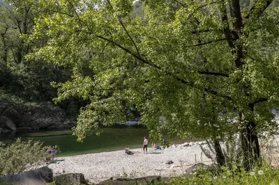 Naturlandschaft in der Nähe des Hotels