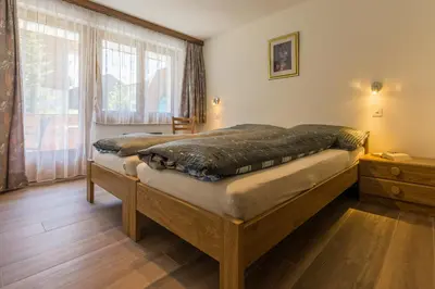 Ein Bett oder Betten in einem Zimmer der Unterkunft Haus Adora