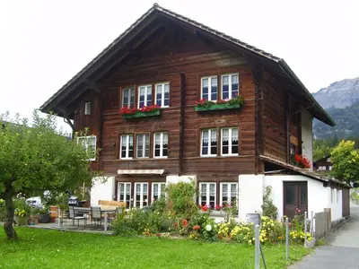 Das Gebäude in dem sich das Chalet befindet
