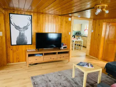 TV/Unterhaltungsangebot in der Unterkunft Fluehblüemli