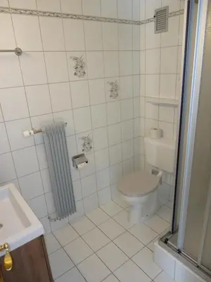 Ein Badezimmer in der Unterkunft Haus Orion