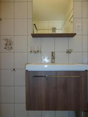 Ein Badezimmer in der Unterkunft Haus Orion
