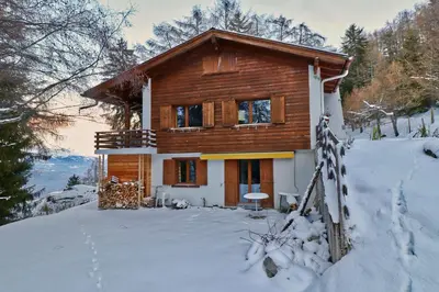 Beautiful apartment in the Mayens de Sion, 500m from the Ours piste - 4 Vallées im Winter